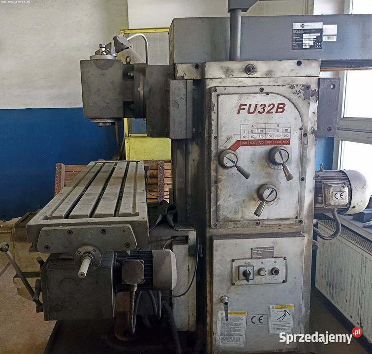 Frezarka uniwersalna EUROMETAL FU32B Jelenia Góra
