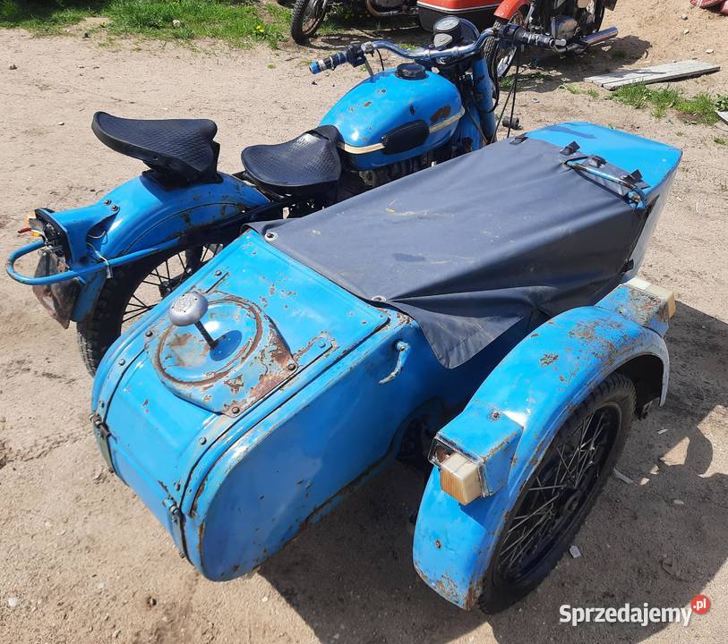 19 URAL IMZ 810330 z wózkiem 1987 dokumenty mazowieckie