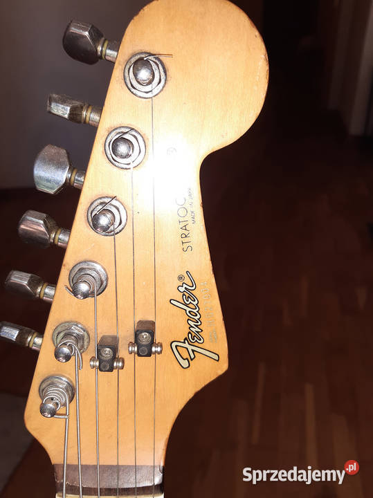 Japński fender stratocaster 1987 elektryczna mazowieckie Warszawa