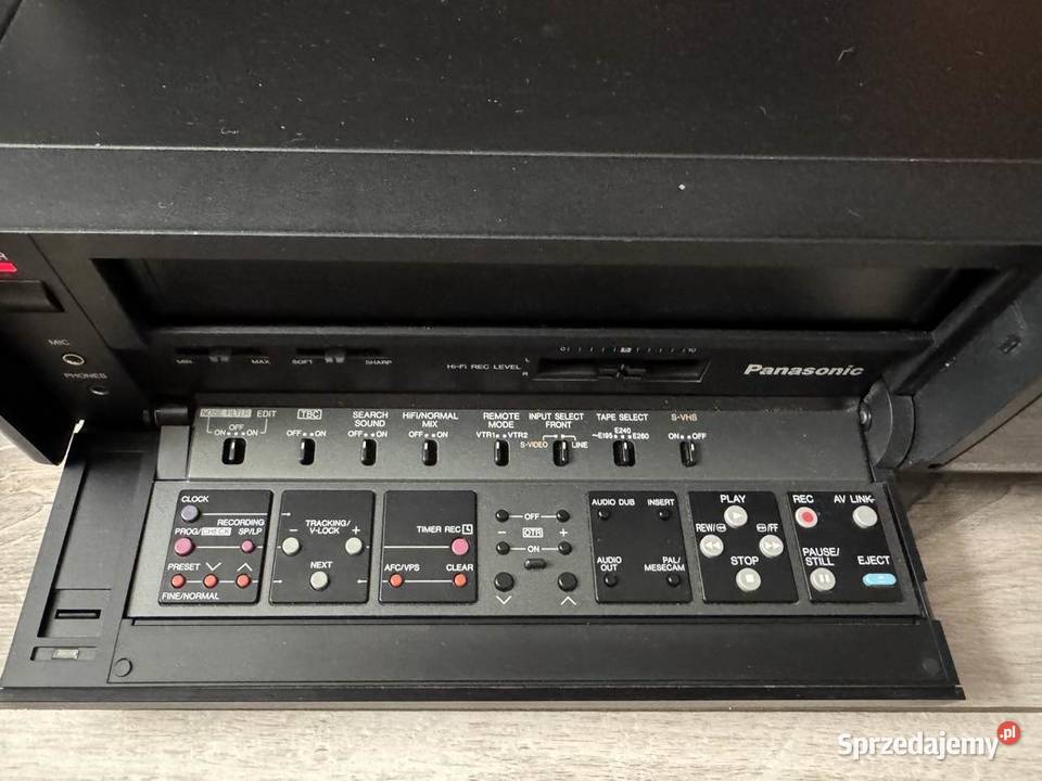 Magnetowid PanasonicNVFS200 Oryginalny Pilot Szczecin