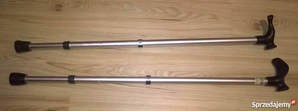 Laski rehabilitacyjne regulowne aluminiowe 2 Szczecin