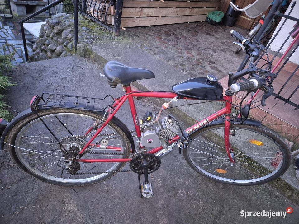 Rower z silnikiem spalinowym Pozostałe Gulcz sprzedam