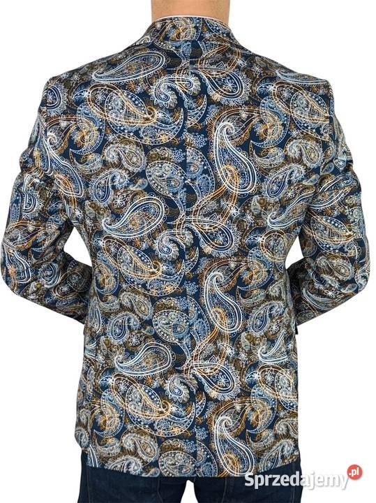 MARCO MILANO Marynarka męska C25 paisley Ostrów Wielkopolski