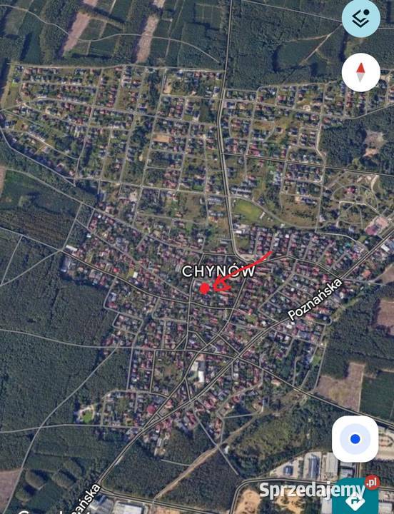 Działka w Zielonej Górze Chynów chłodna Sprzedaż Zielona Góra