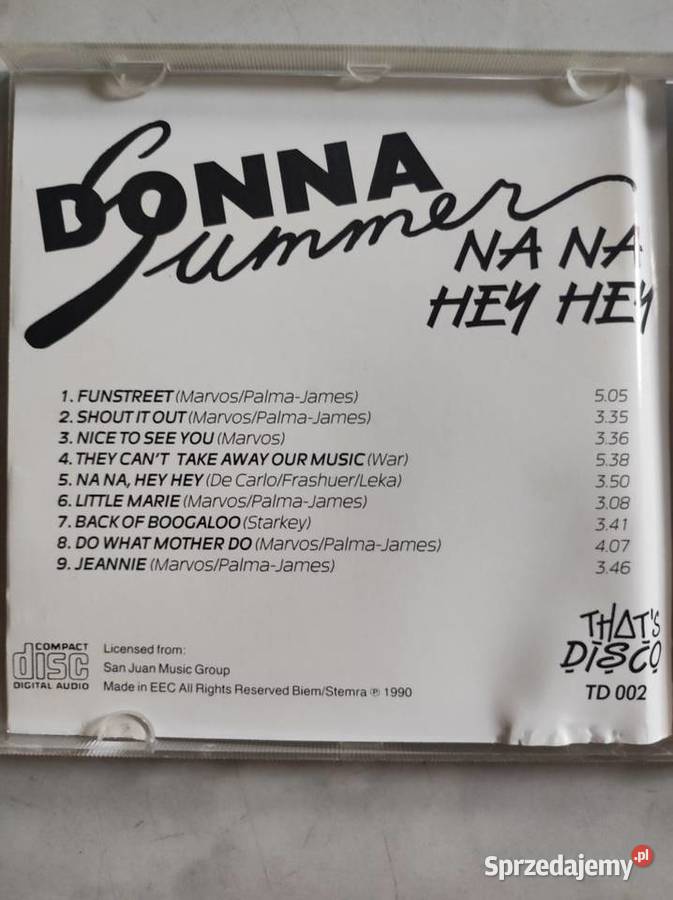 Donna Summer Na Na Hey Hey kolekcjonerska płyta Płyty i kasety świętokrzyskie Kielce