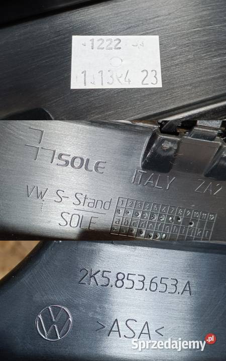 VW VOLKSWAGEN CADDY 2K5 15 GRILL ATRAPA wielkopolskie Pleszew