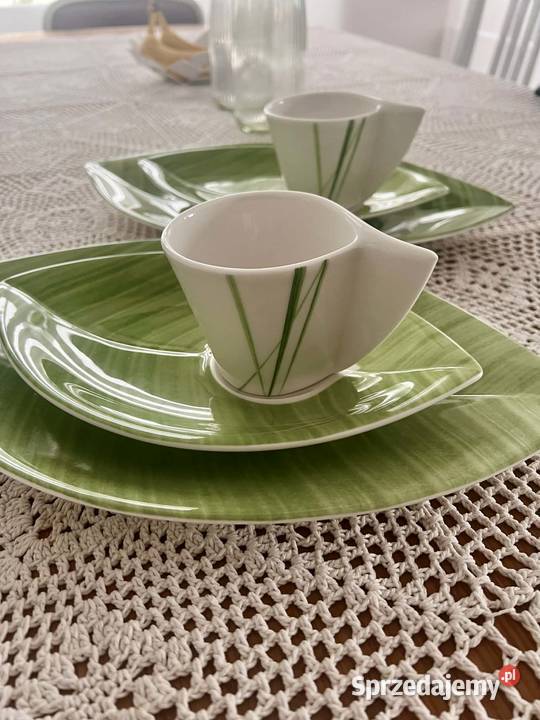 Nowy elegancki zestaw Villeroy Boch kolekcja w mazowieckie Warszawa
