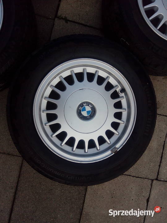 Oryginalne felgi BMW E34 E32 5x120 ET 20 1179761 osobowe Koła i felgi
