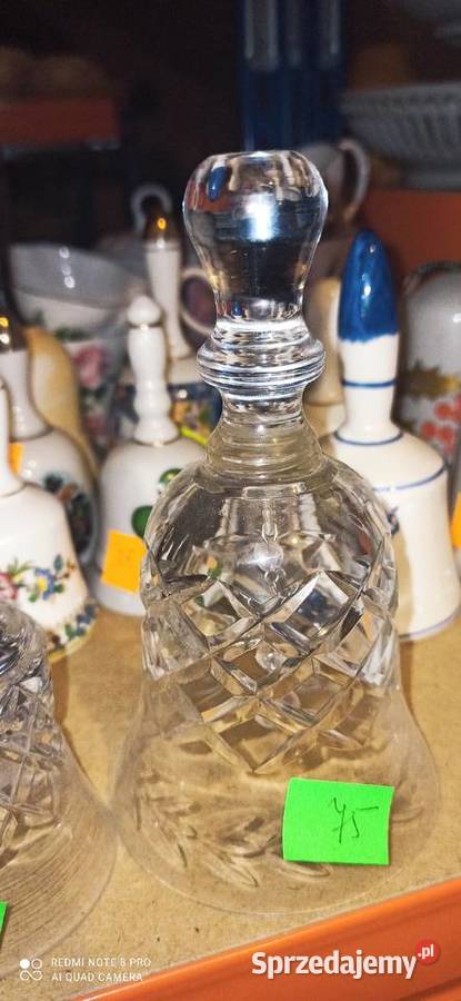 Dzwonek kryształ szkło Gdańsk