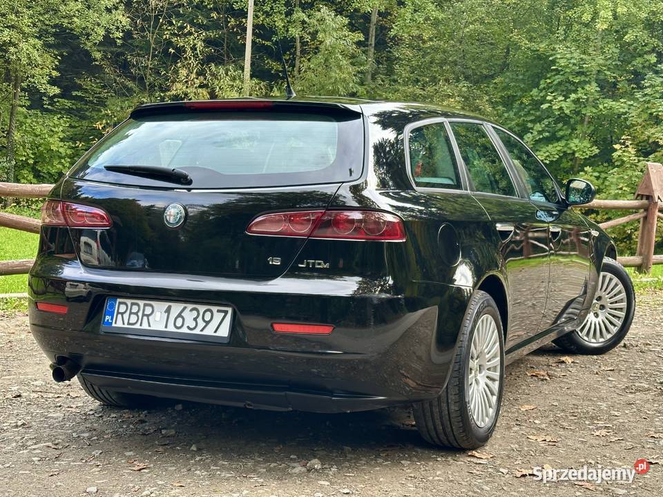 Alfa Romeo 159 19 JTDm czarny Brzozów sprzedam