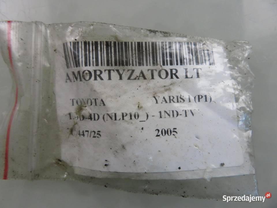 AMORTYZATOR TYŁ TOYOTA YARIS I