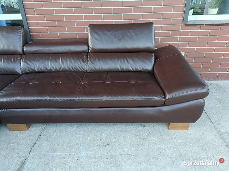 Sprzedam narożnik ze skóry