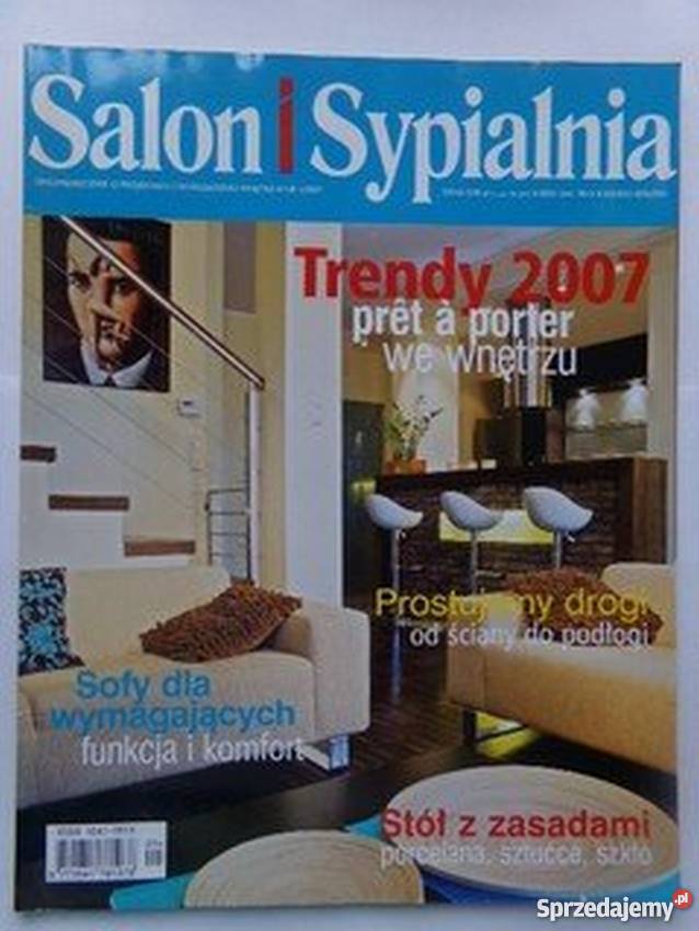 SALON I SYPIALNIA TRENDY 2007 WE WNĘTRZU mazowieckie Warszawa