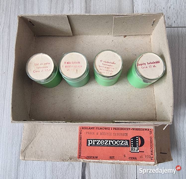 4 x Bajka Bajki Przezrocza Rzutnik Podróże Sosnowiec