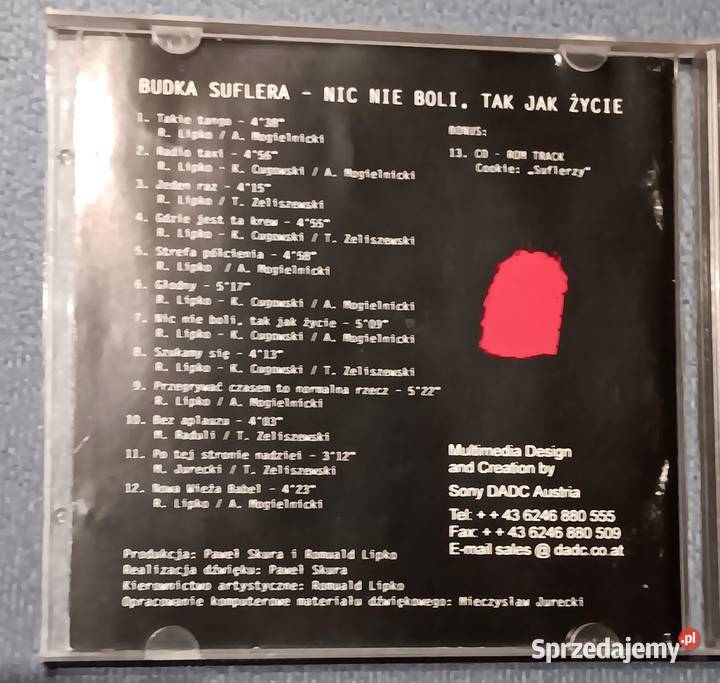 Budka Suflera Nic nie boli tak życie Opole