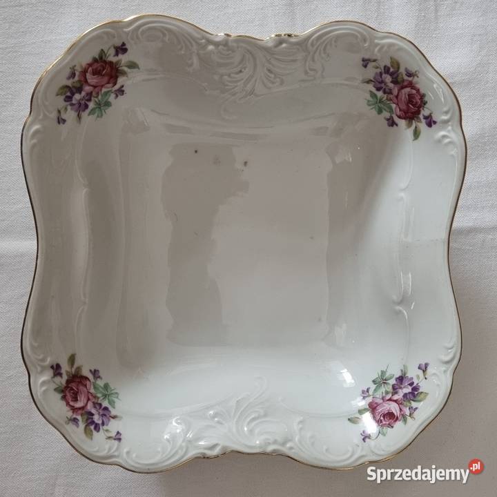 Niekompletny serwis obiadowy KPM vintage PRL Warszawa