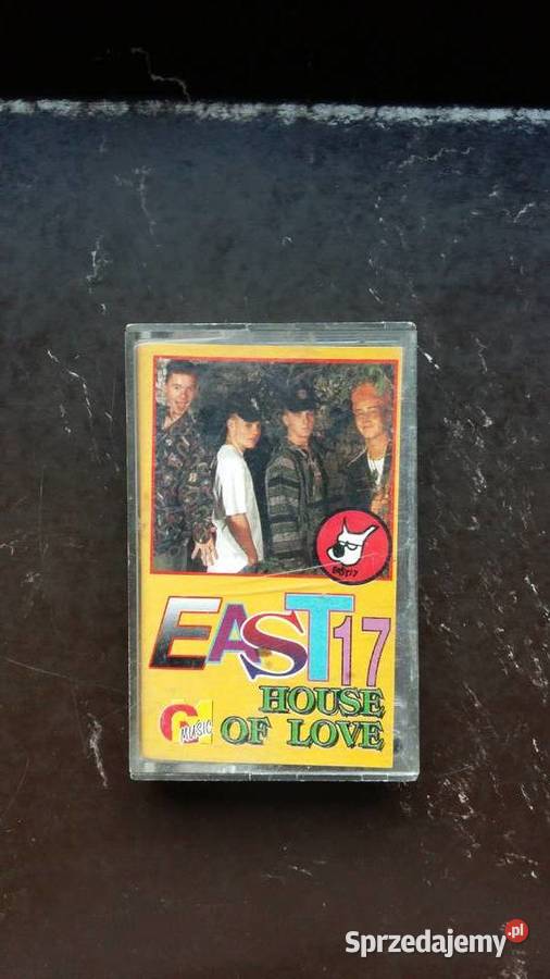 Kaseta magnetofonowa East 17 House of love Wyd kaseta Siemiatycze