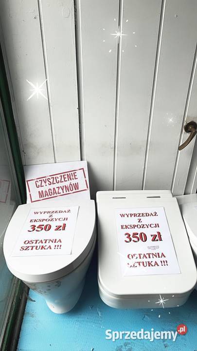 Miski WC WYPRZEDAŻ mazowieckie Żyrardów