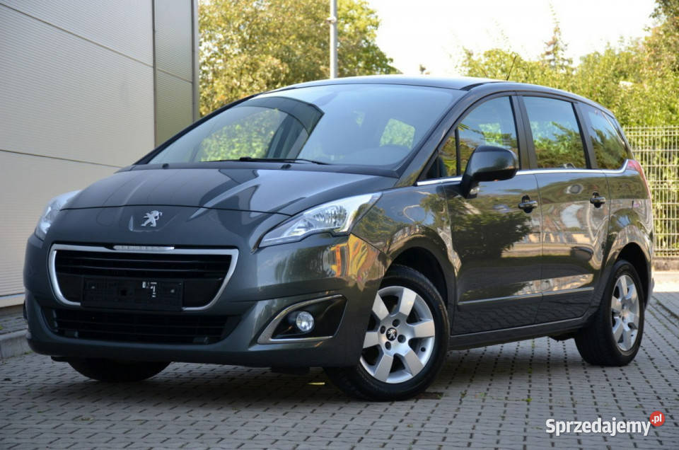 Peugeot 5008 Opłacony 16T Serwis Lift Navi czujnik deszczu Kutno