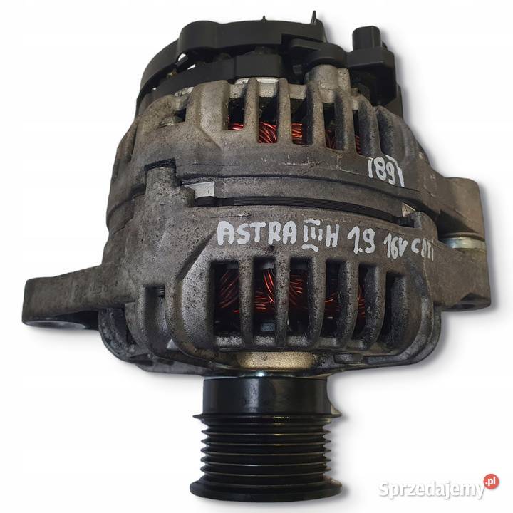 ALTERNATOR Opel Astra H III 19 CDTI Części samochodowe Chełm