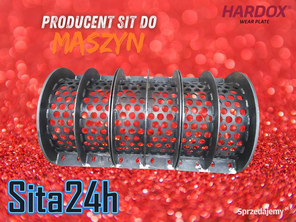Sita stalowe do maszyn Hardox Kluczbork