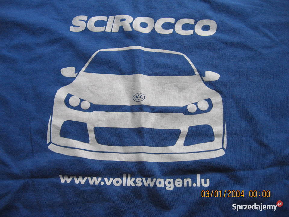 VW Sirocco Volkswagen stara nieużywana koszulka podkarpackie Przemyśl