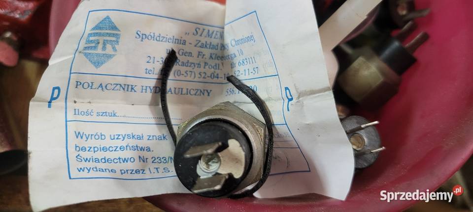 Włącznik świateł stop hydrauliczny FSC Żuk Tuszynek Majoracki