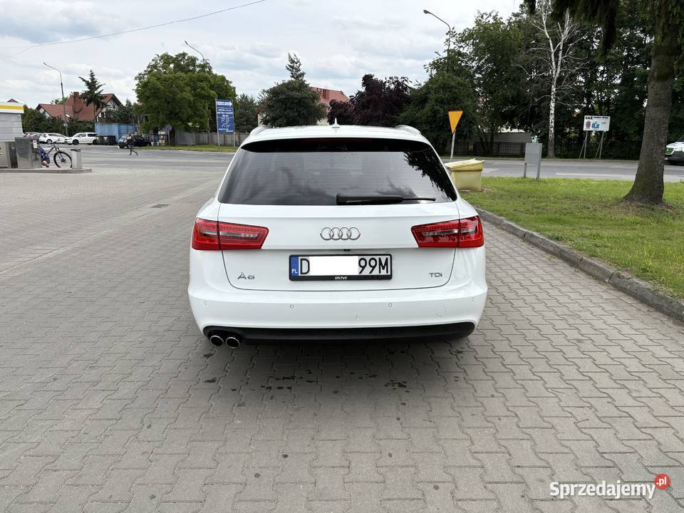 Audi A6 C7 20tdi 2012 kombi białe pełne Oława