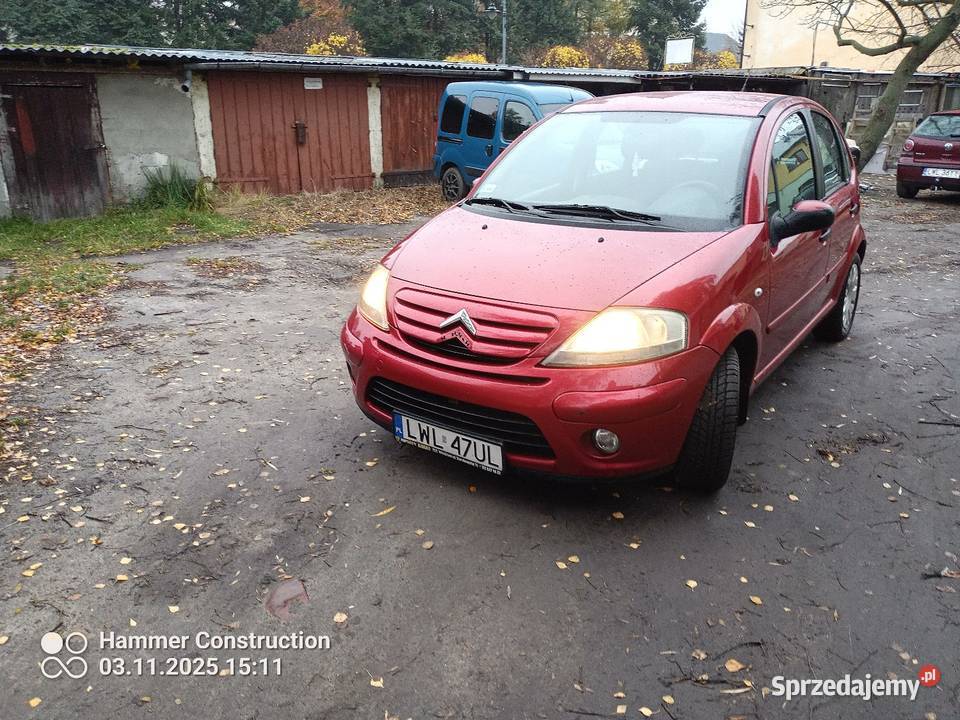 Citroen C3 2007r 14 b exkluzive długie opłaty lubelskie Włodawa sprzedam