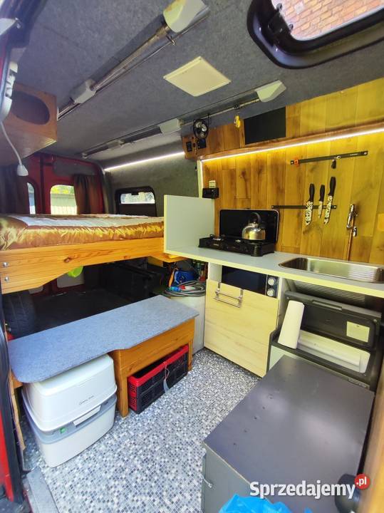 Campervan Renault Master Rok produkcji 2002 śląskie Katowice sprzedam