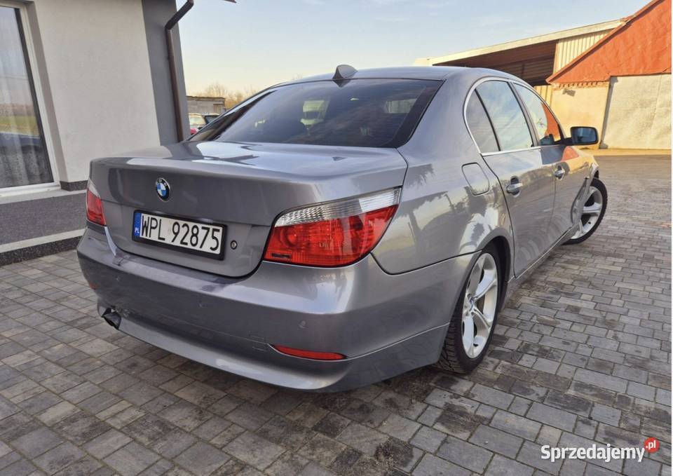 Bmw 523 e60 25 Benzyna Klima Alu 18 Szyberdach Rok produkcji 2006 Seria 5 Płock