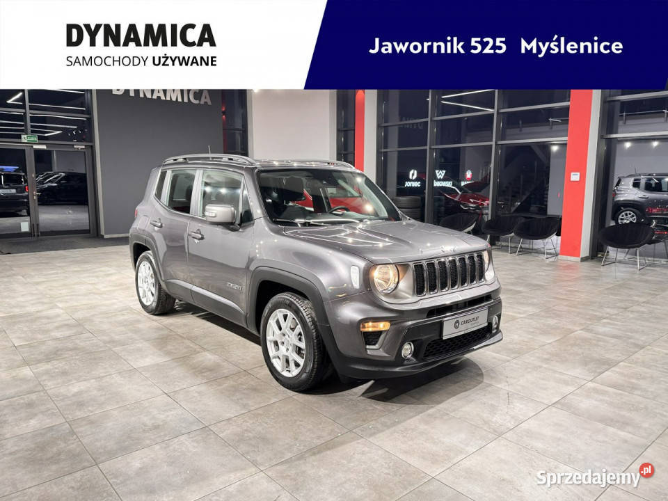 Jeep Renegade VAT 23 Limited 133T 150 DCT 2019 r Myślenice sprzedam