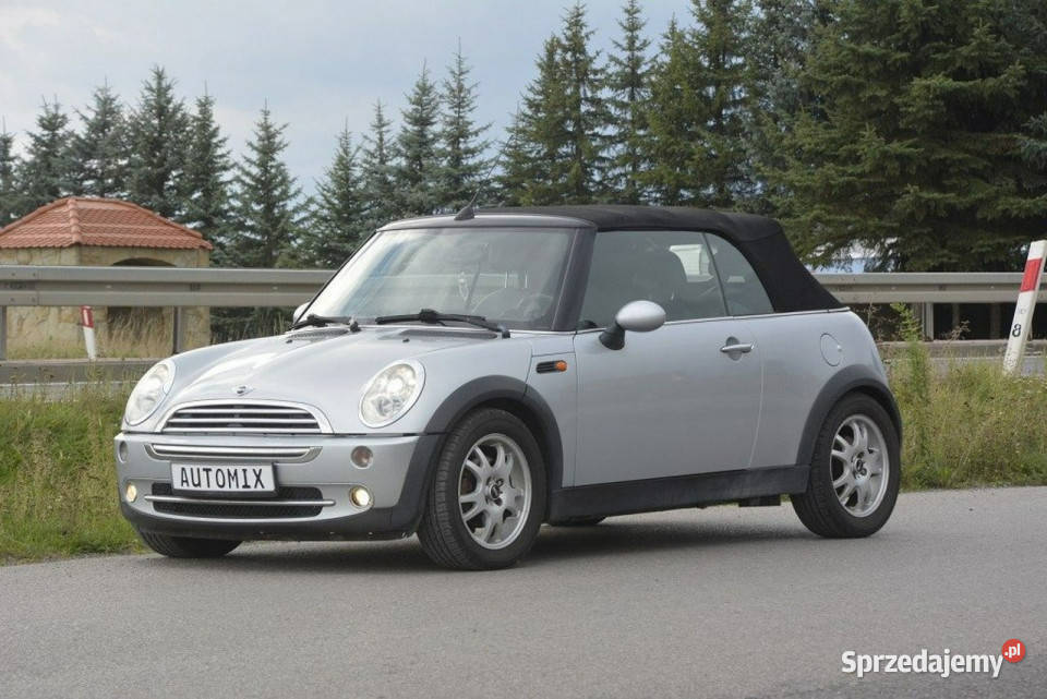 Mini Cooper 16 Benzyna Cabrio gwarancja lakier metallic Sędziszów Małopolski