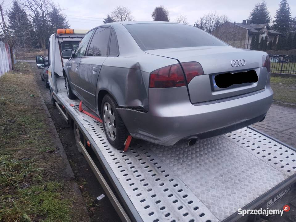 Audi a4 b7 LY7G drzwi zderzak klapa lampy deska Łódź