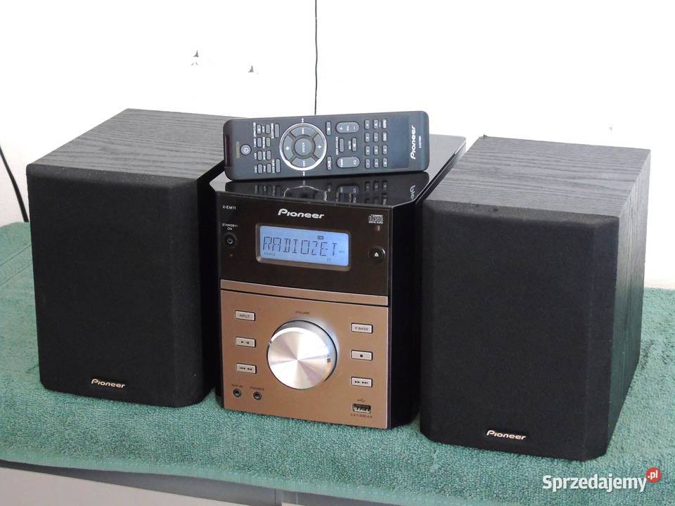 Wieża Pioneer pilot CD USB mp3 AUX kolumny Wieże i miniwieże Jasło sprzedam