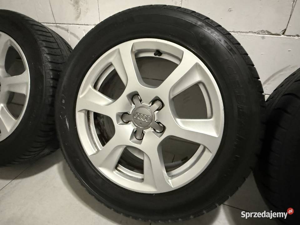 Oryginalne felgi Audi R16 opony Września
