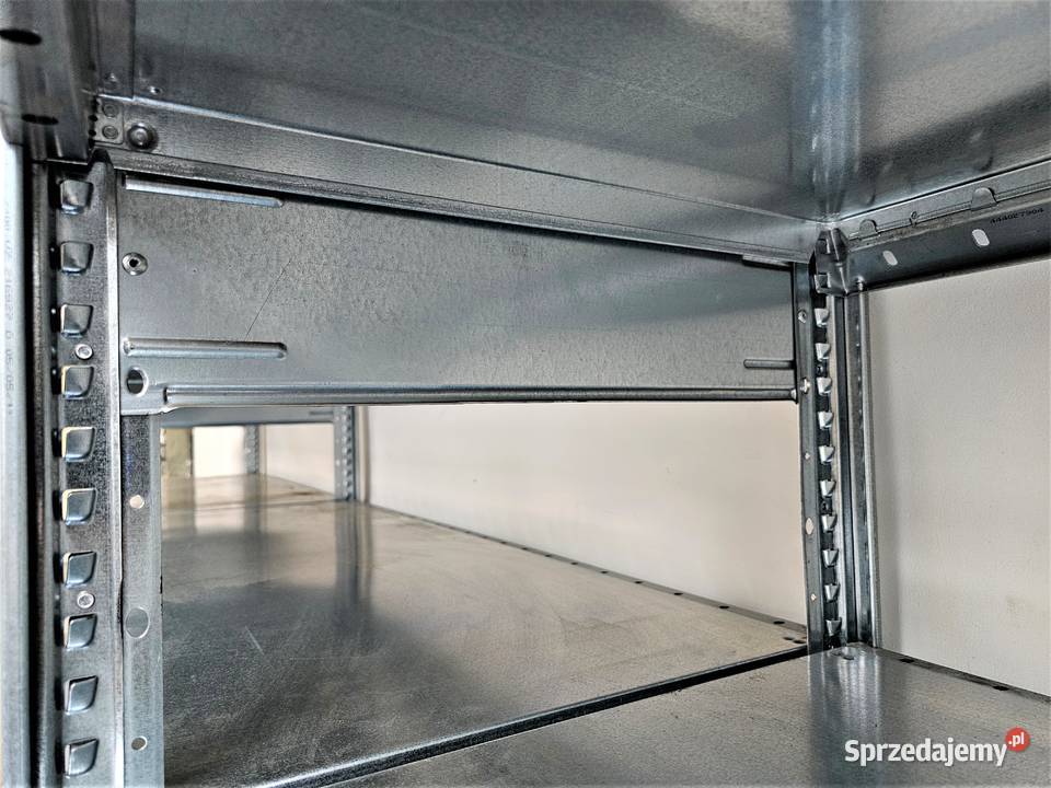 Regał Magazynowy 50x210x39324p Metalowy Ocynk Dzierżoniów sprzedam