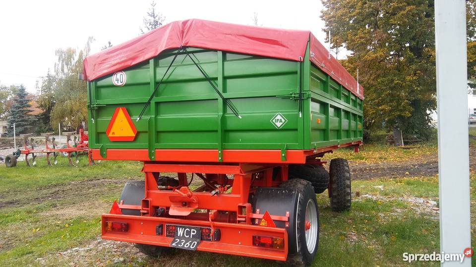 Przyczepa hl hw 6011 Maszyny rolnicze Strzelin