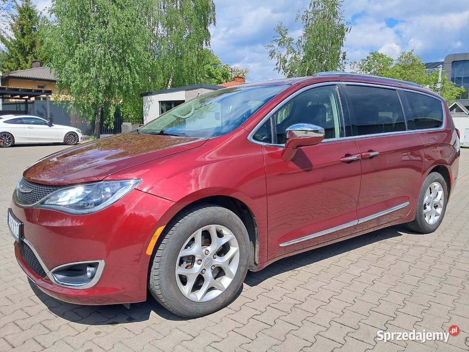 Chrysler Pacifica Limited 36V6 automat Rok produkcji 2020 Warszawa sprzedam