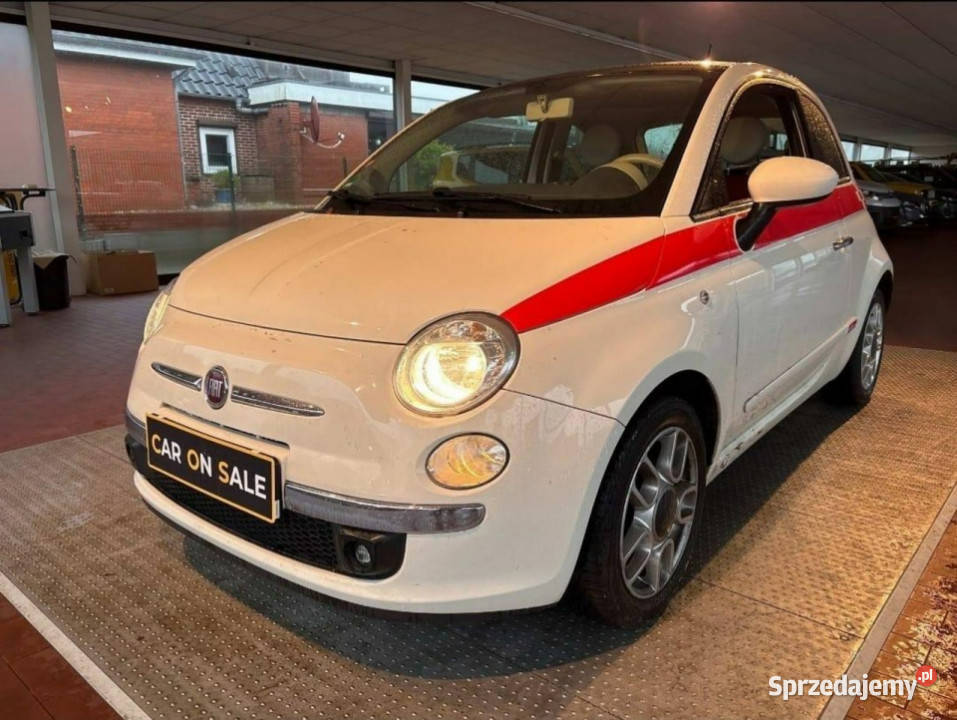 Fiat 500 Bezwypadkowy Super Stan I 2007 VAT marża Rzeszów