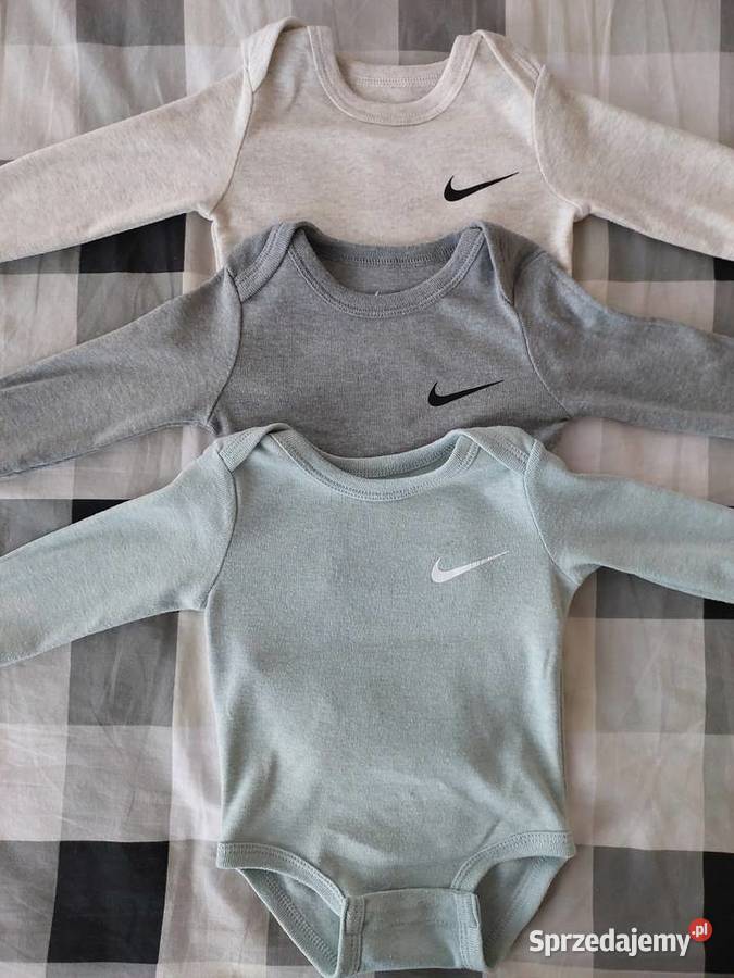 Body Nike na długi rękaw 6m 6268 3 Bluzki, koszulki i kaftaniki Łomża
