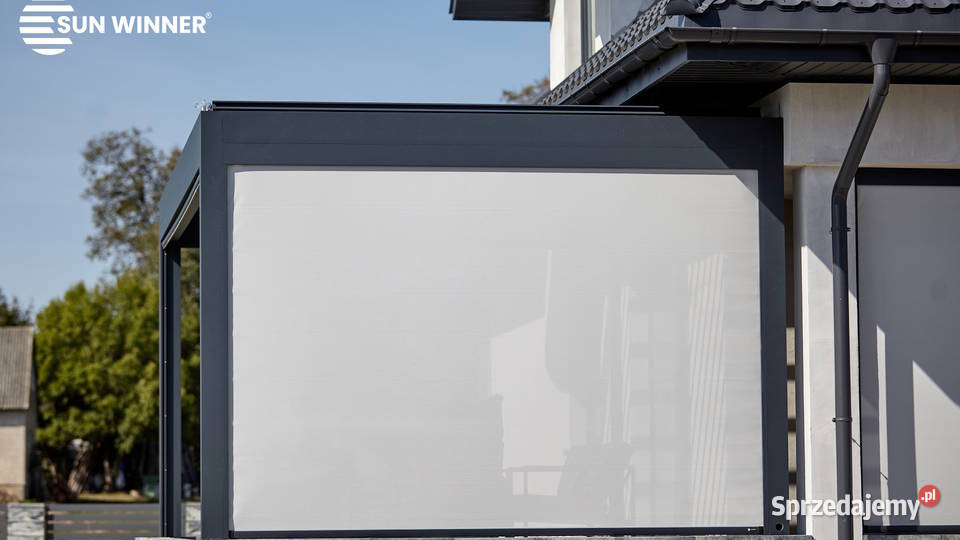 Pergola aluminiowa lamelowa Zielona Góra