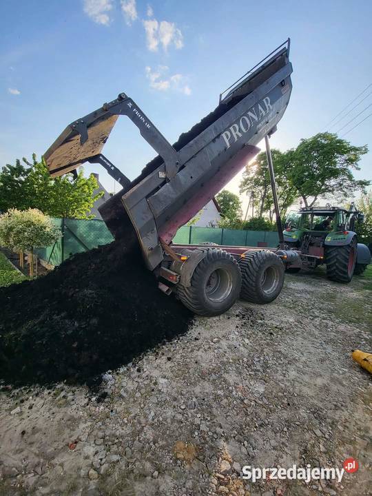 Świadczymy usługi sprzętem budowlanym Wykopy, roboty ziemne Piła