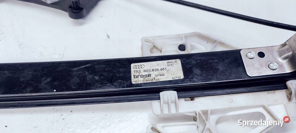 MECHANIZM SZYBY LEWY TYŁ AUDI Q3 8U0839461 Przystajń
