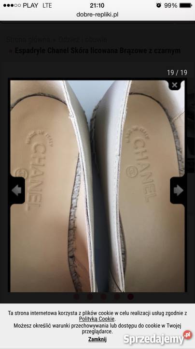 espadryle CHANEL Warszawa