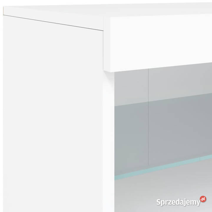 Szafka z oświetleniem LED biała 60x37x67 Warszawa
