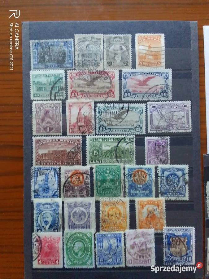 Znaczki Mexico stare Zabierzów