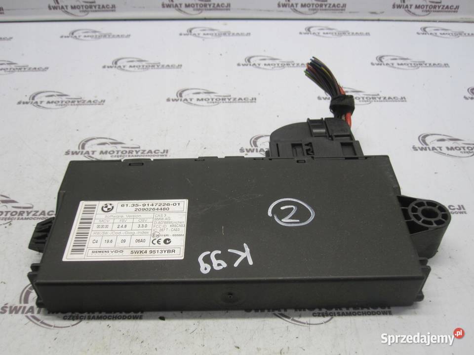 BMW E91 LIFT 09r moduł komfortu 9147226