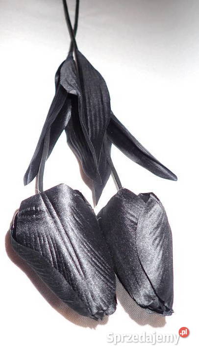 Tulipan czarny sztuczny Długi okazały 52 Siewierz