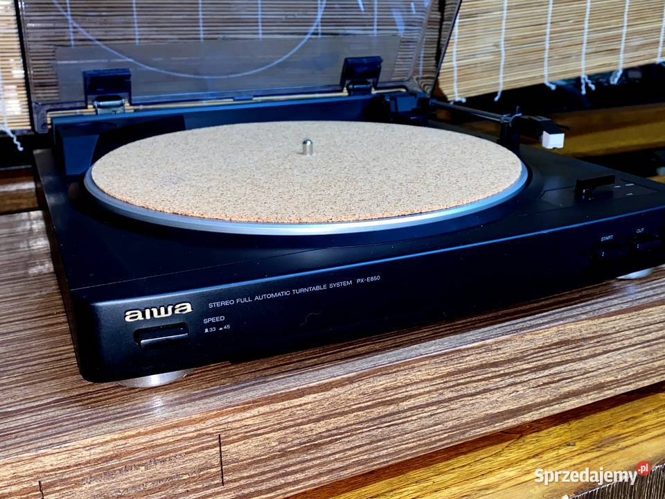 gramofon firmy Aiwa model PXE850 przedwzmacniacz Jelenia Góra